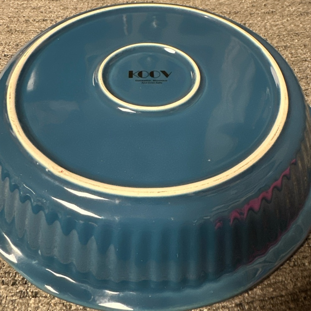KOOV Ceramic‎ Pie Pan 9 Inches Pie Plate Pie Dish for Dessert  Round